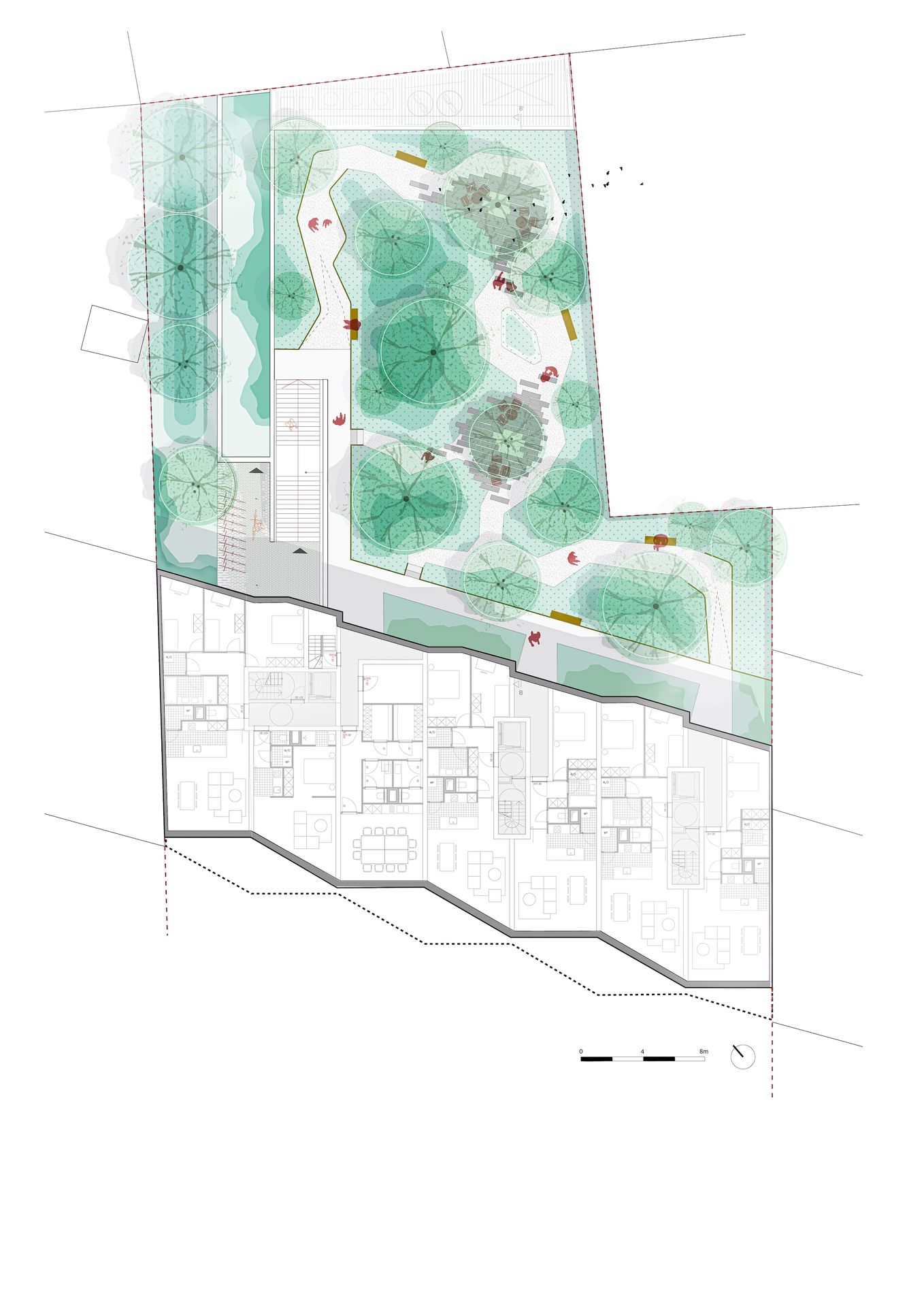 Ontwerpplan Aldi Mortsel
