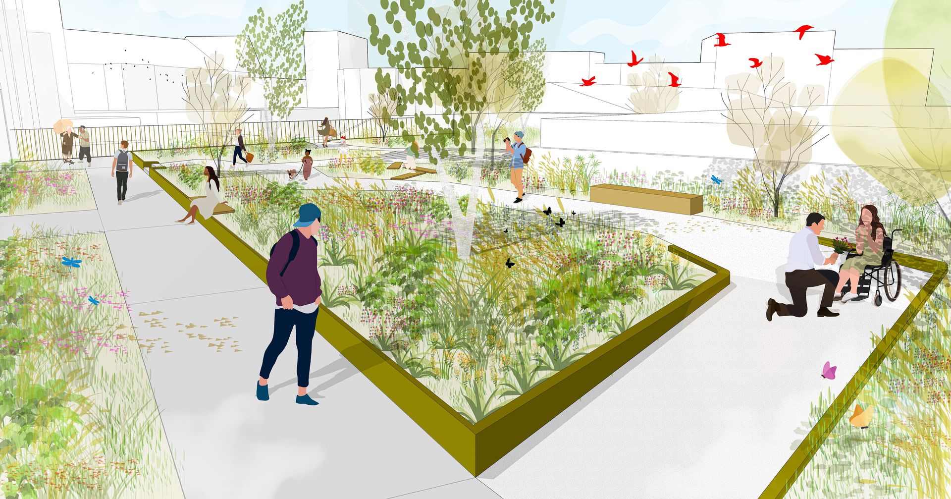 3D render Aldi Morstel